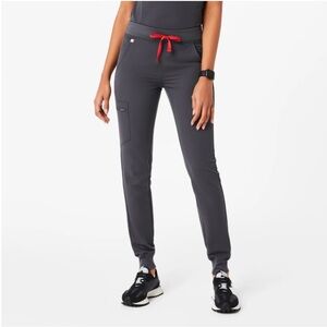 Figs brand charcoal jogger scrub pants medium petite